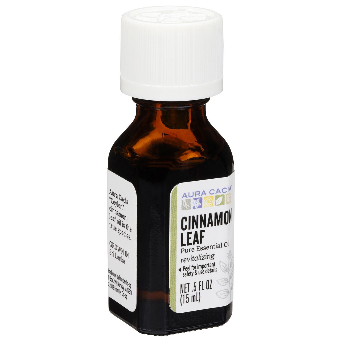 slide 2 of 11, Aura Cacia Cinnamon Leaf Essential Oil, 0.5 oz