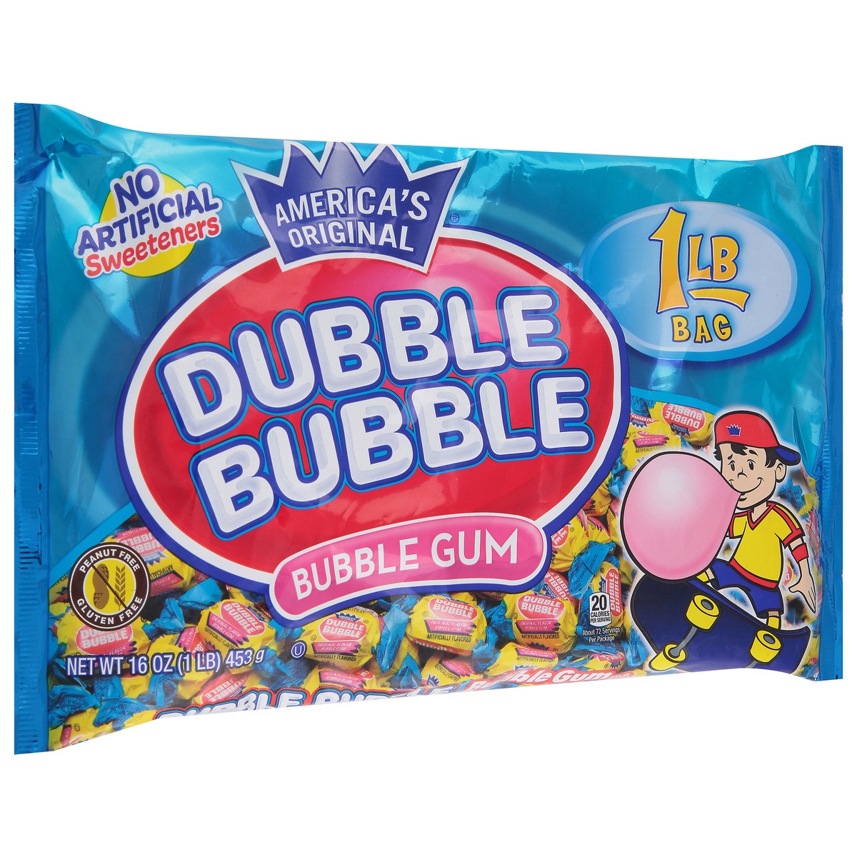 slide 2 of 9, Dubble Bubble Chewing Gum, 16 oz