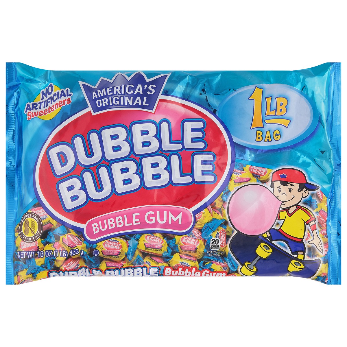 slide 1 of 9, Dubble Bubble Chewing Gum, 16 oz