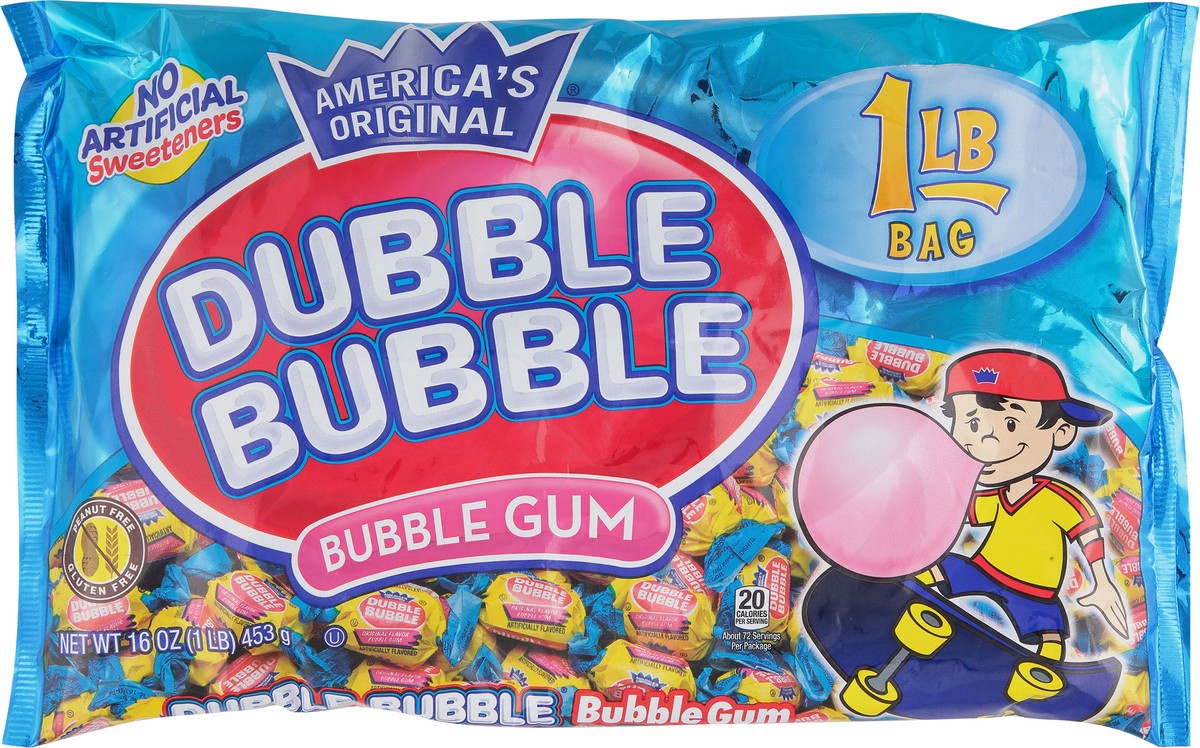 slide 6 of 9, Dubble Bubble Chewing Gum, 16 oz