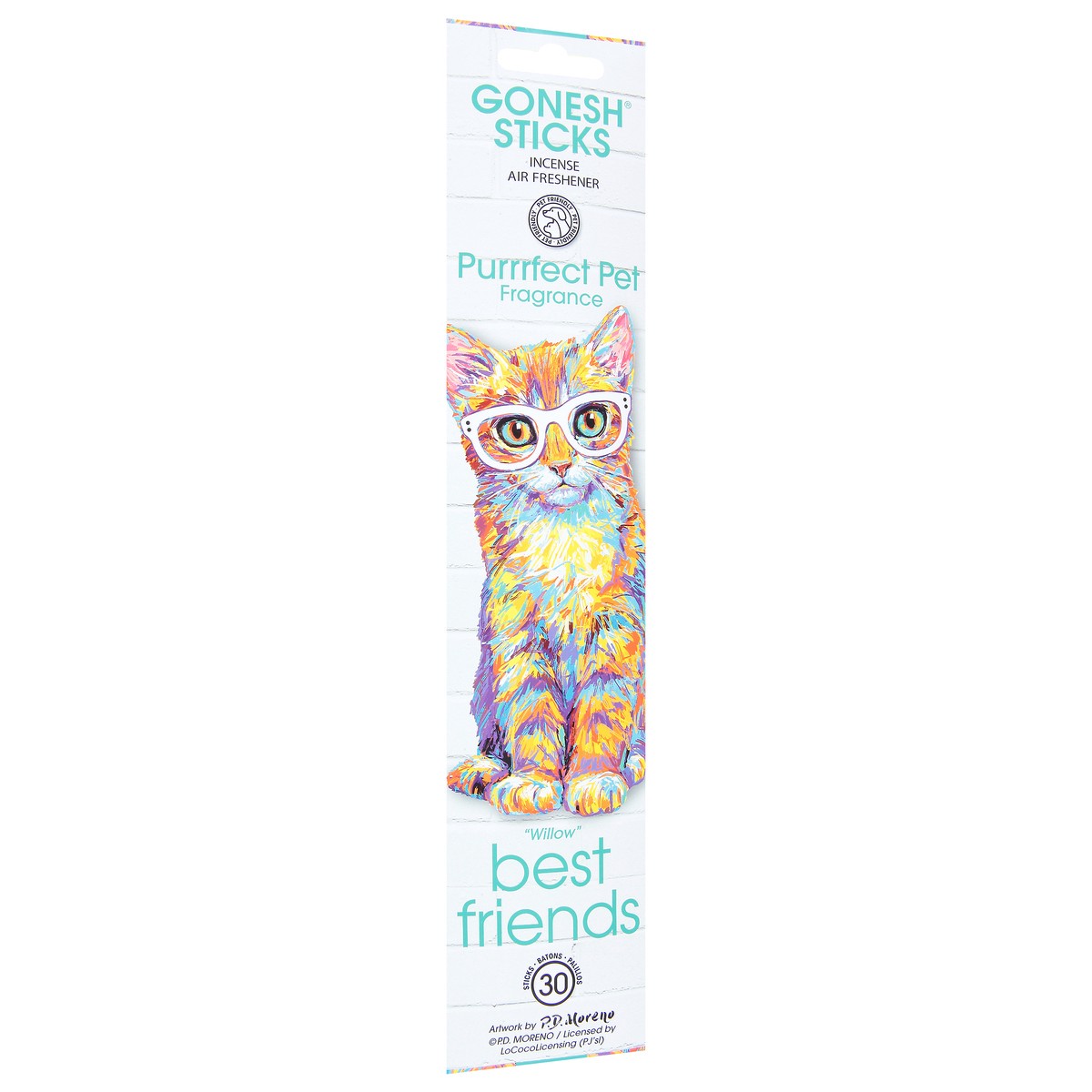 slide 5 of 9, Gonesh Incense Purrrfect Pet Fragrance Incense Air Freshener 30 ea, 30 ct