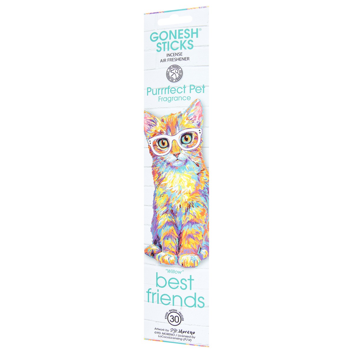 slide 7 of 9, Gonesh Incense Purrrfect Pet Fragrance Incense Air Freshener 30 ea, 30 ct