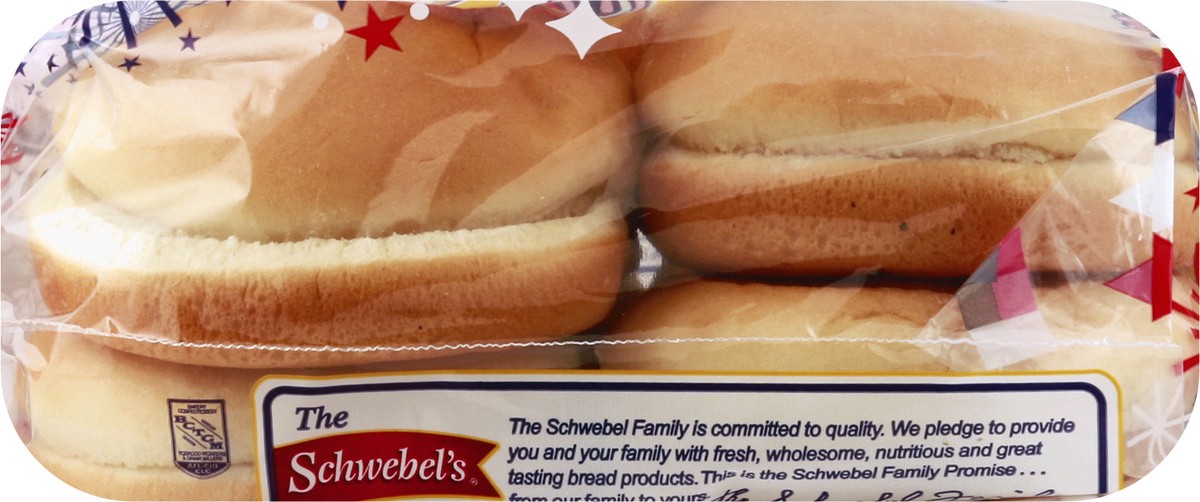 slide 7 of 9, Schwebel's Sandwich Buns 8 ea, 8 ct