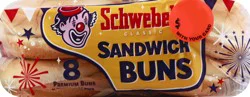 Schwebel's Sandwich Buns 8 ea