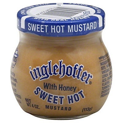 slide 1 of 3, Inglehoffer Sweet Hot Honey Mustard, 4 oz