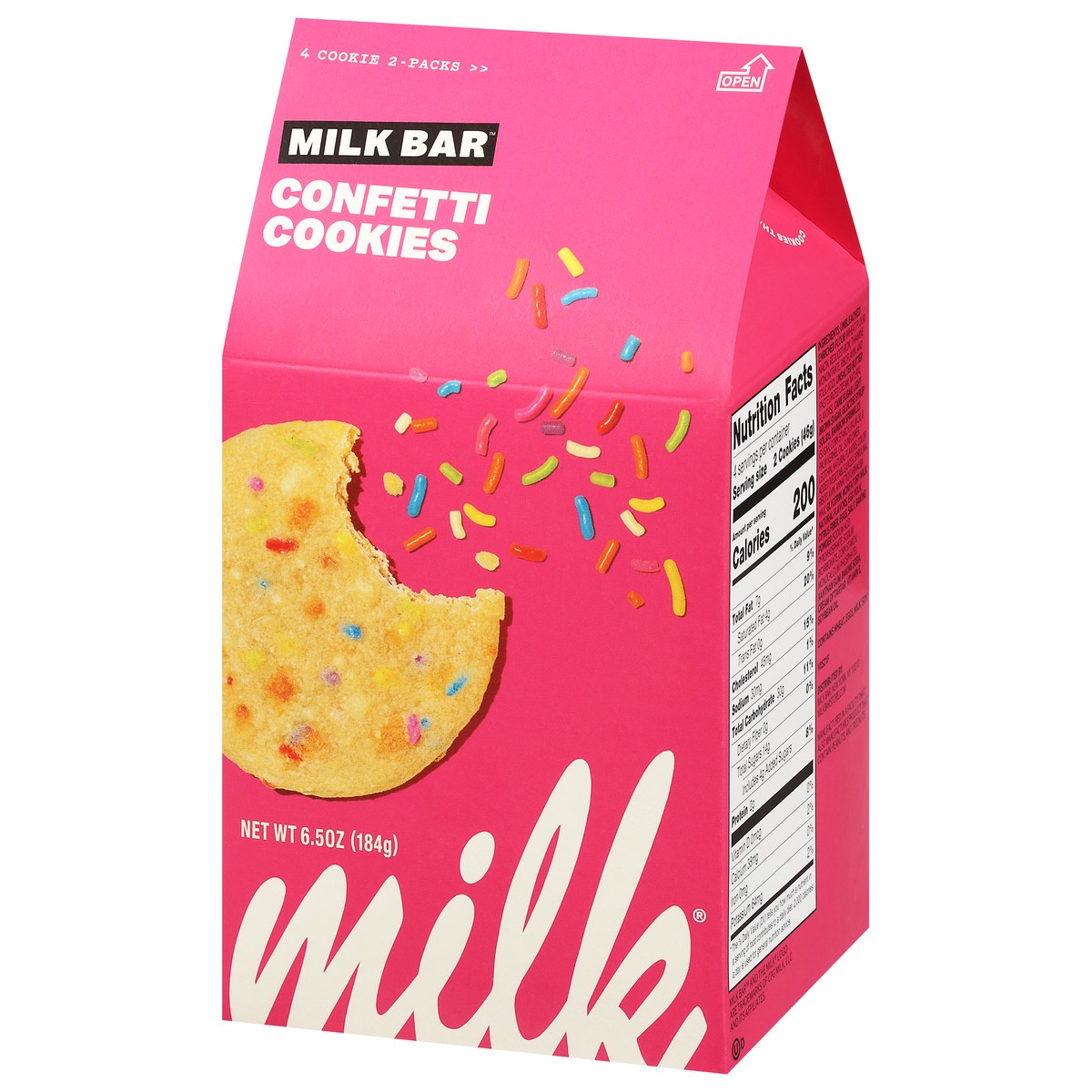 slide 6 of 9, Milk Bar Confetti Cookies 2 - 4 ea Packs, 1 ct