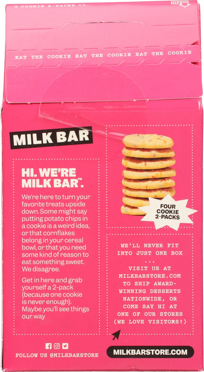 slide 9 of 9, Milk Bar Confetti Cookies 2 - 4 ea Packs, 1 ct