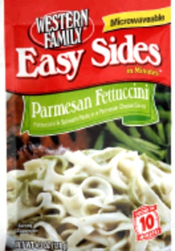 slide 1 of 1, Western Family Parmesan Noodle Pouch, 4.3 oz