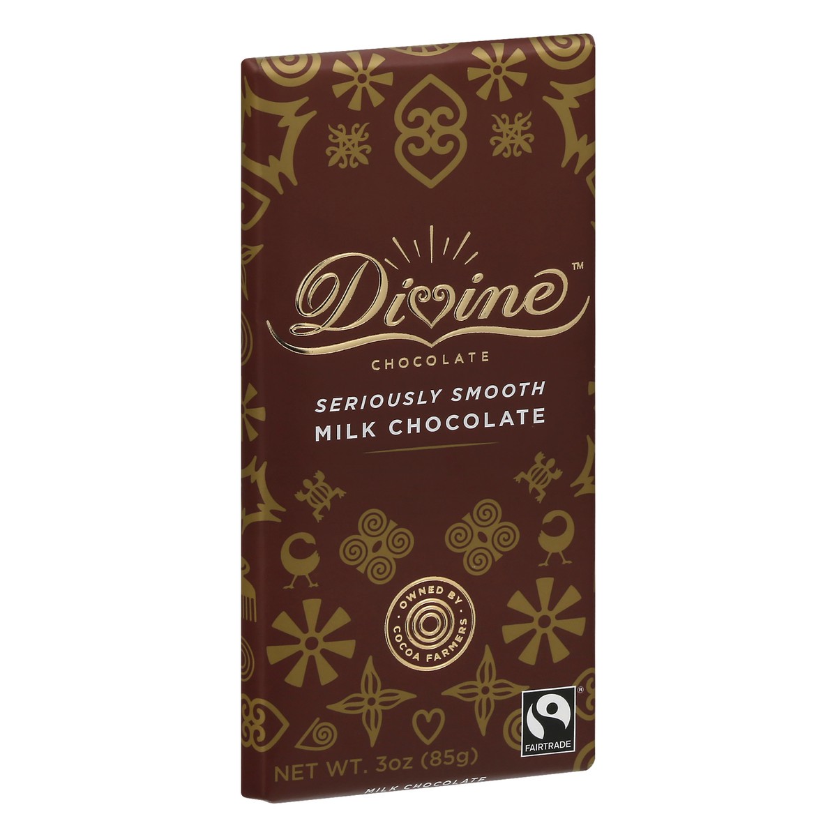 slide 2 of 9, Divinechoc Chocolate Milk Chocolate Bar, 3 oz