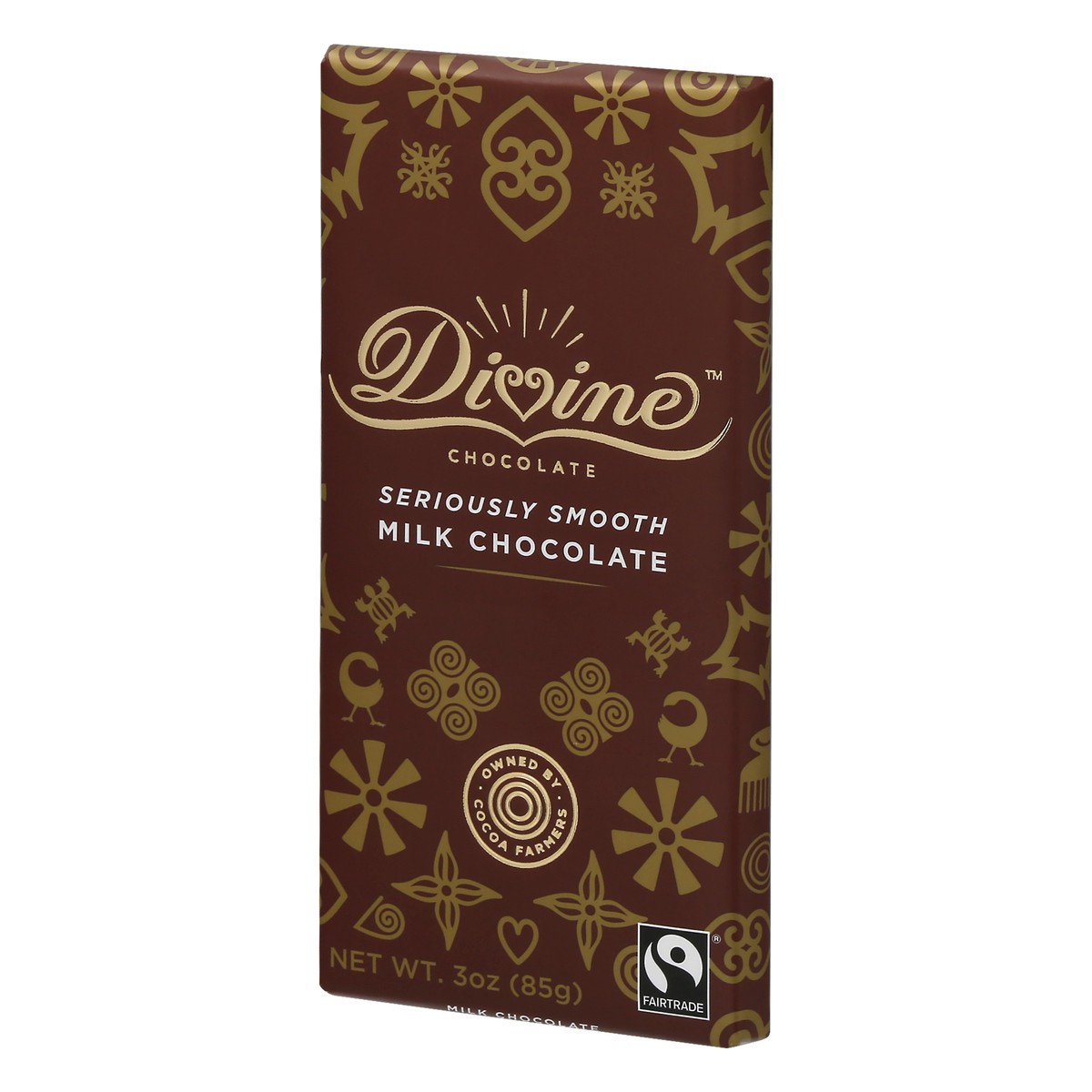 slide 8 of 9, Divinechoc Chocolate Milk Chocolate Bar, 3 oz