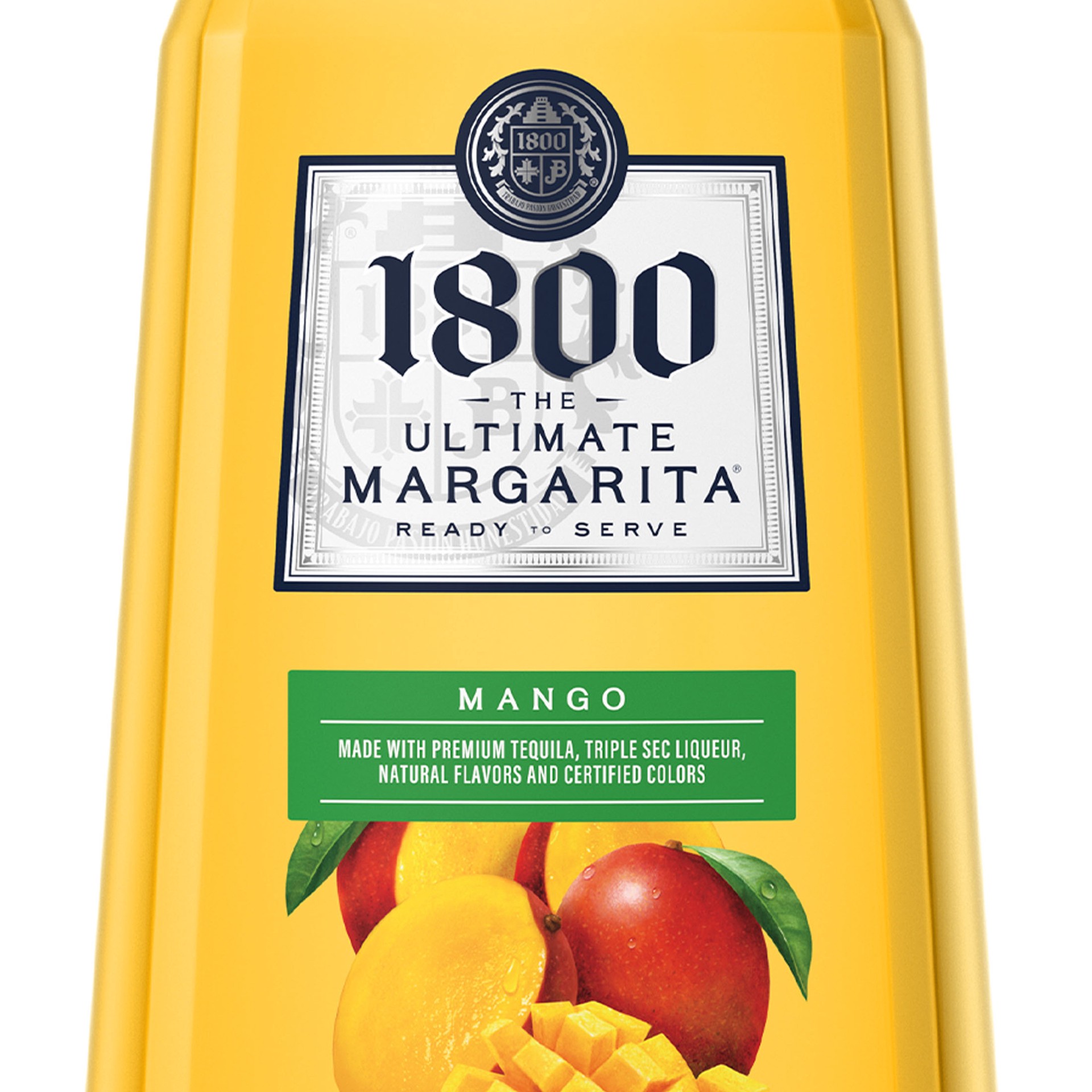 slide 2 of 5, 1800 The Ultimate Margarita Mango Ready to Drink Cocktail - 1.75 L, 1.75 liter