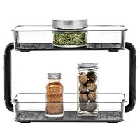 slide 3 of 5, Madesmart Two Level Spice Organizer, Carbon, 1 ct