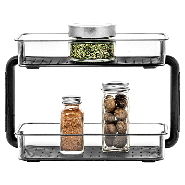 slide 4 of 5, Madesmart Two Level Spice Organizer, Carbon, 1 ct