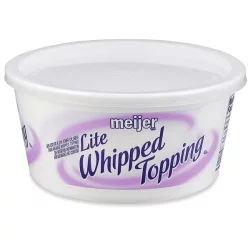 Meijer Lite Whipped Topping