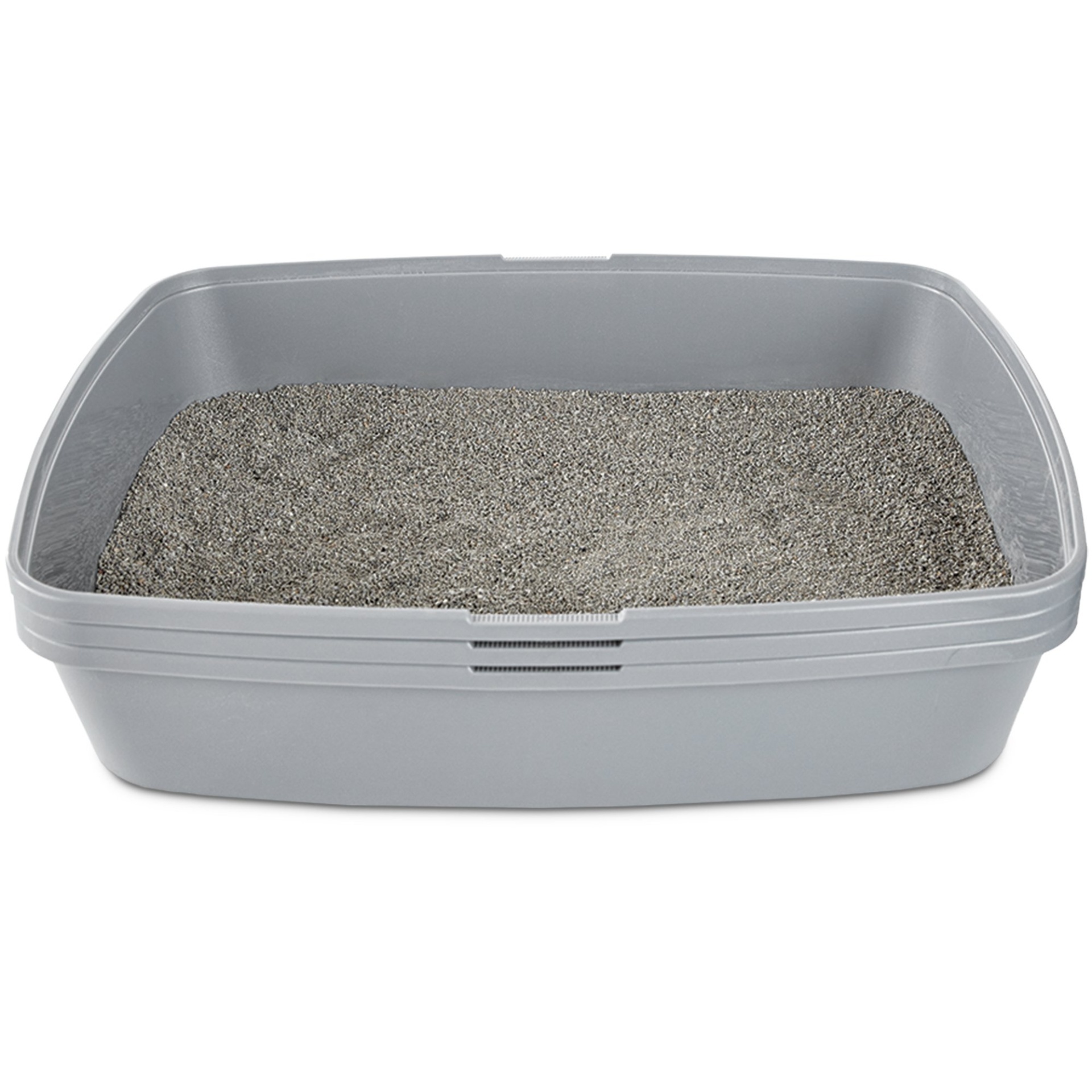 slide 1 of 1, So Phresh Sifting Cat Litter Box in Grey, 1 ct