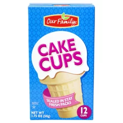 Our Family Cake Cups Ice Cream Cones