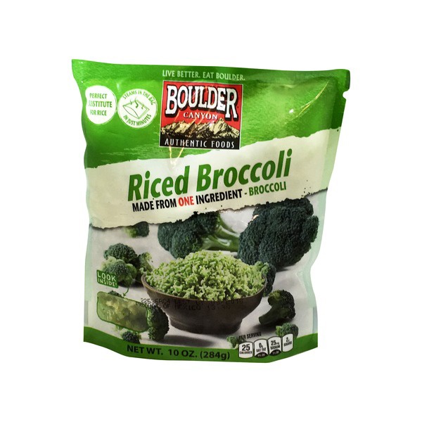 slide 1 of 1, Boulder Canyon Unseasoned Broccoli Rice, 10 oz