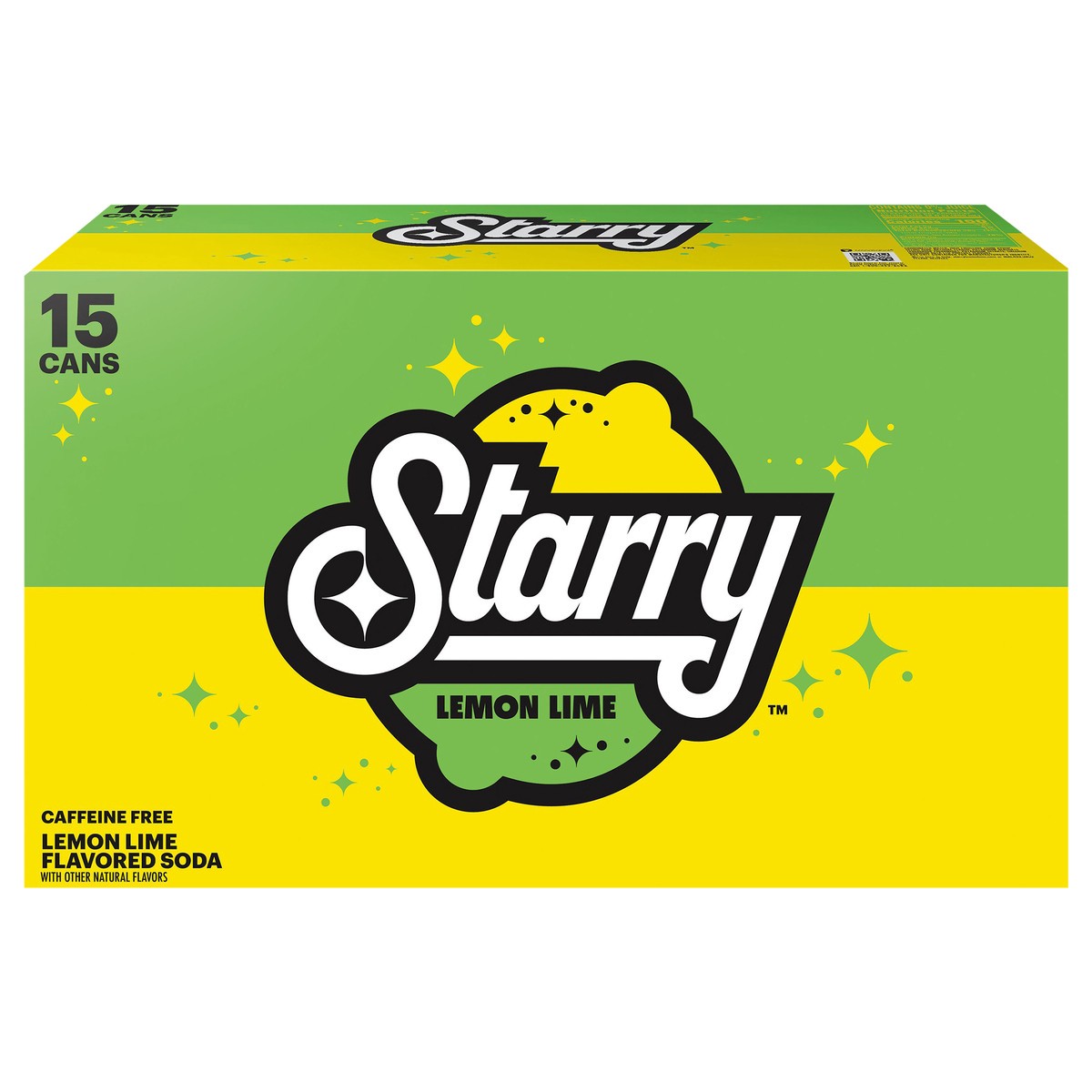 slide 2 of 9, Starry Soda, Lemon Lime Flavored, Caffeine Free, 15 ct