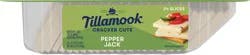 Tillamook Cracker Cuts Pepper Jack Cheese Slices - 24 ct