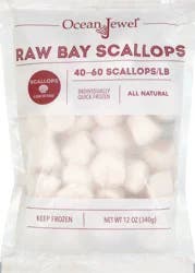 Ocean Jewel Raw Bay Scallops 12 oz