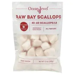Ocean Jewel Raw Bay Scallops 12 oz