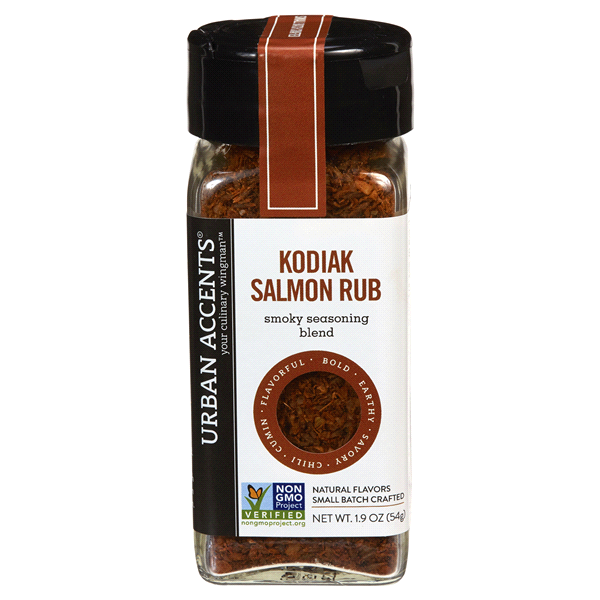 slide 1 of 1, Urban Accents Kodiak Salmon Run Smokey Seasoning Blend, 1.9 oz