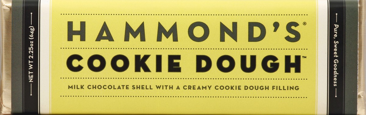 slide 5 of 5, Hammond's Cookie Dough Milk Chocolate Bar, 2.25 oz