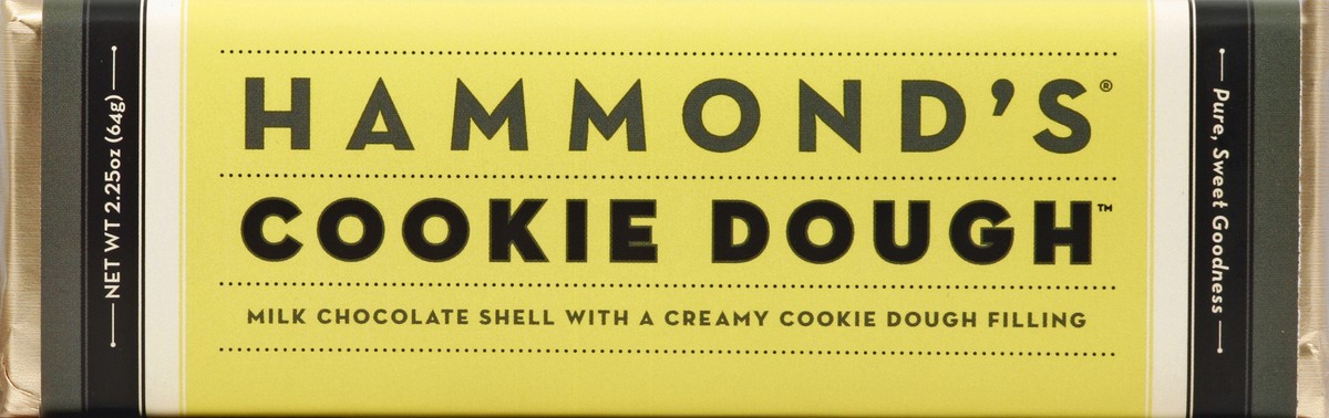 slide 1 of 5, Hammond's Cookie Dough Milk Chocolate Bar, 2.25 oz