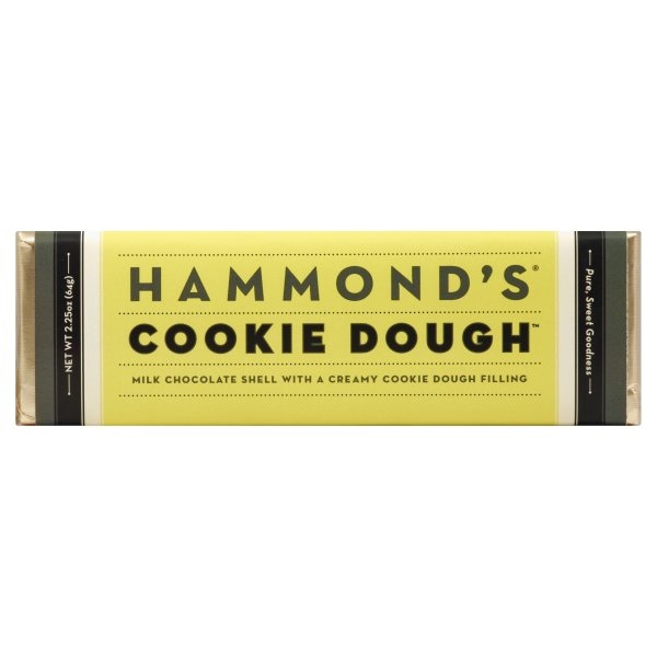 slide 1 of 5, Hammond's Cookie Dough Milk Chocolate Bar, 2.25 oz