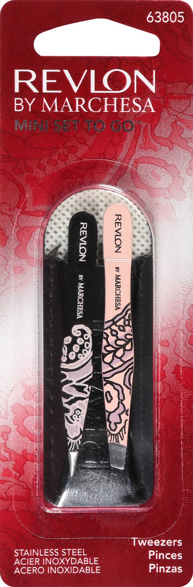 slide 6 of 9, Revlon By Marchesa Mini Set To Go Tweezers 1 ea, 1 ct