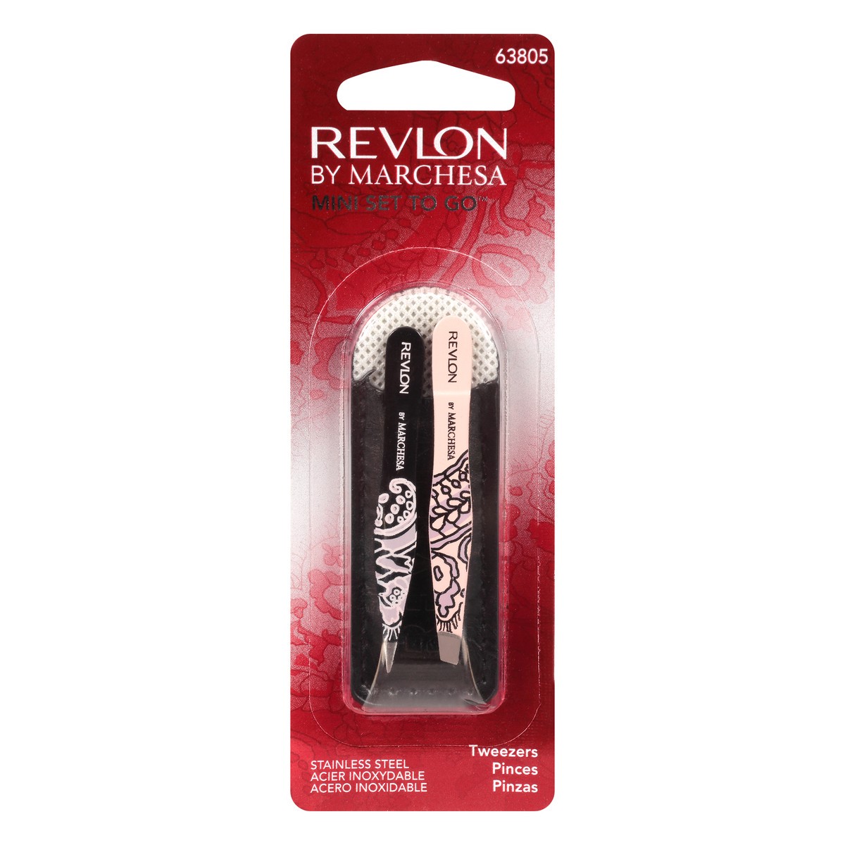 slide 1 of 9, Revlon By Marchesa Mini Set To Go Tweezers 1 ea, 1 ct