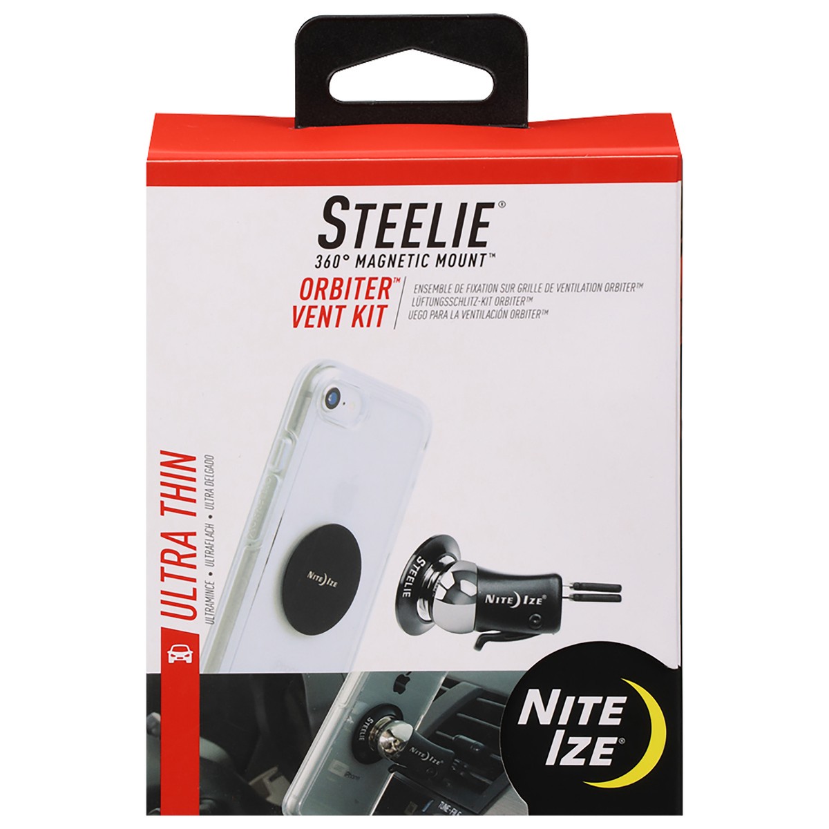 slide 1 of 11, Nite Ize Steelie Ultra Thin Orbiter Vent Kit 1 ea, 1 ea