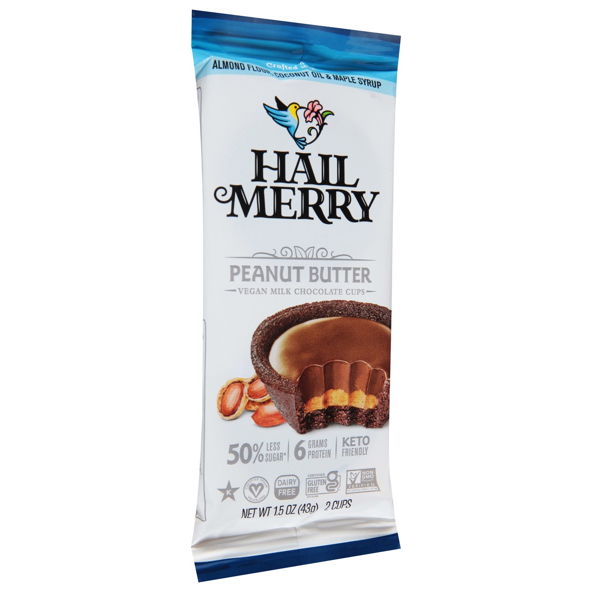slide 6 of 9, Hail Merry Peanut Butter Cups 1.5 oz, 1.5 oz