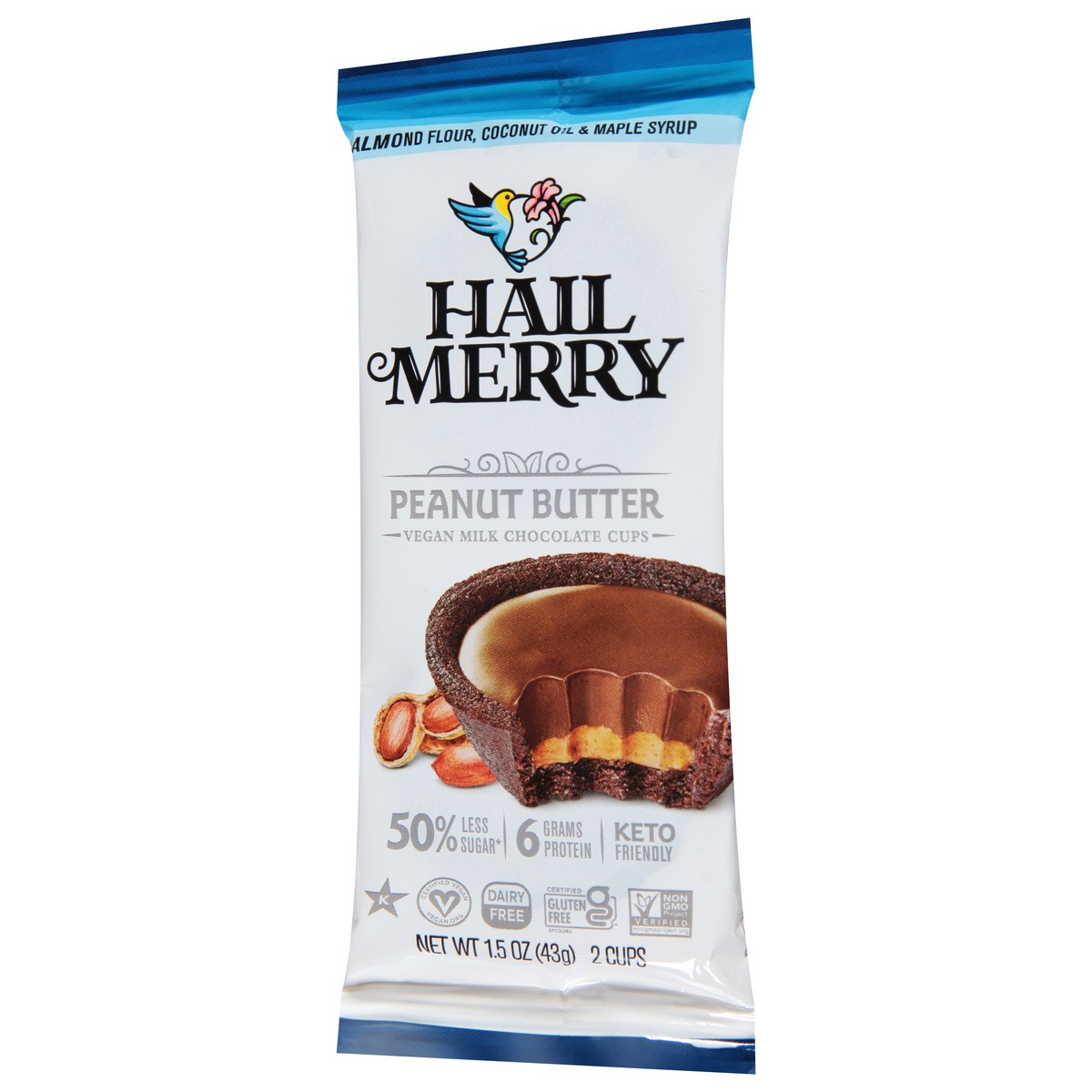 slide 7 of 9, Hail Merry Peanut Butter Cups 1.5 oz, 1.5 oz