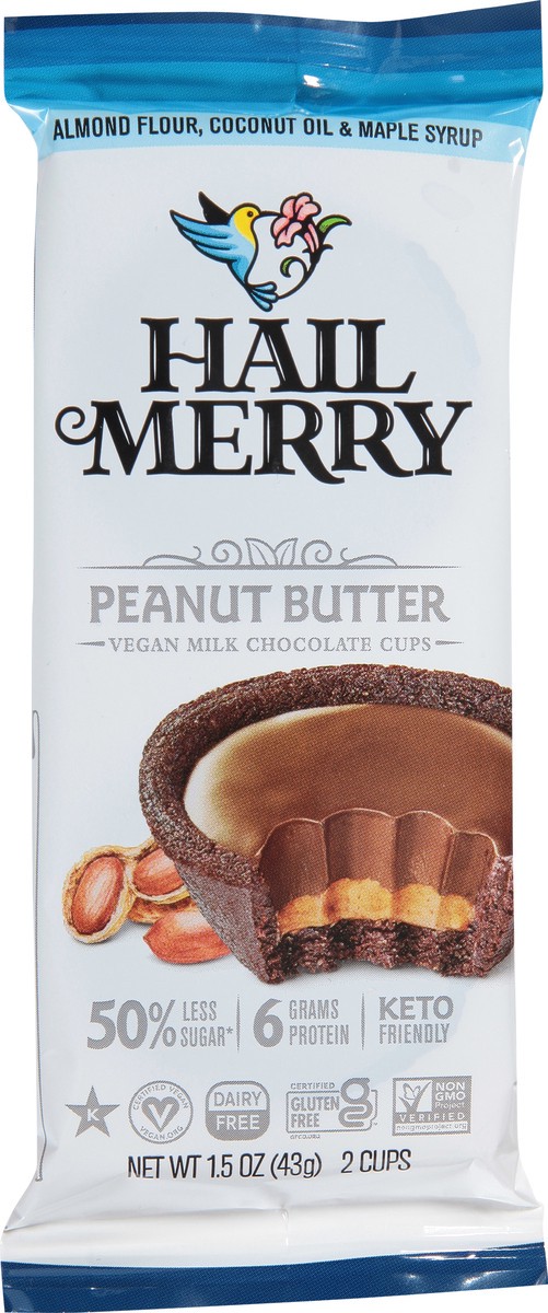 slide 8 of 9, Hail Merry Peanut Butter Cups 1.5 oz, 1.5 oz