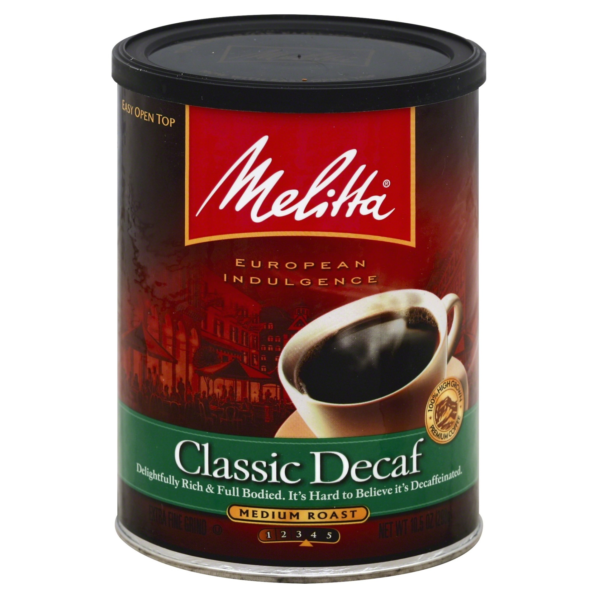 slide 1 of 5, Melitta Classic Decaf Medium Roast Coffee, 10.5 oz