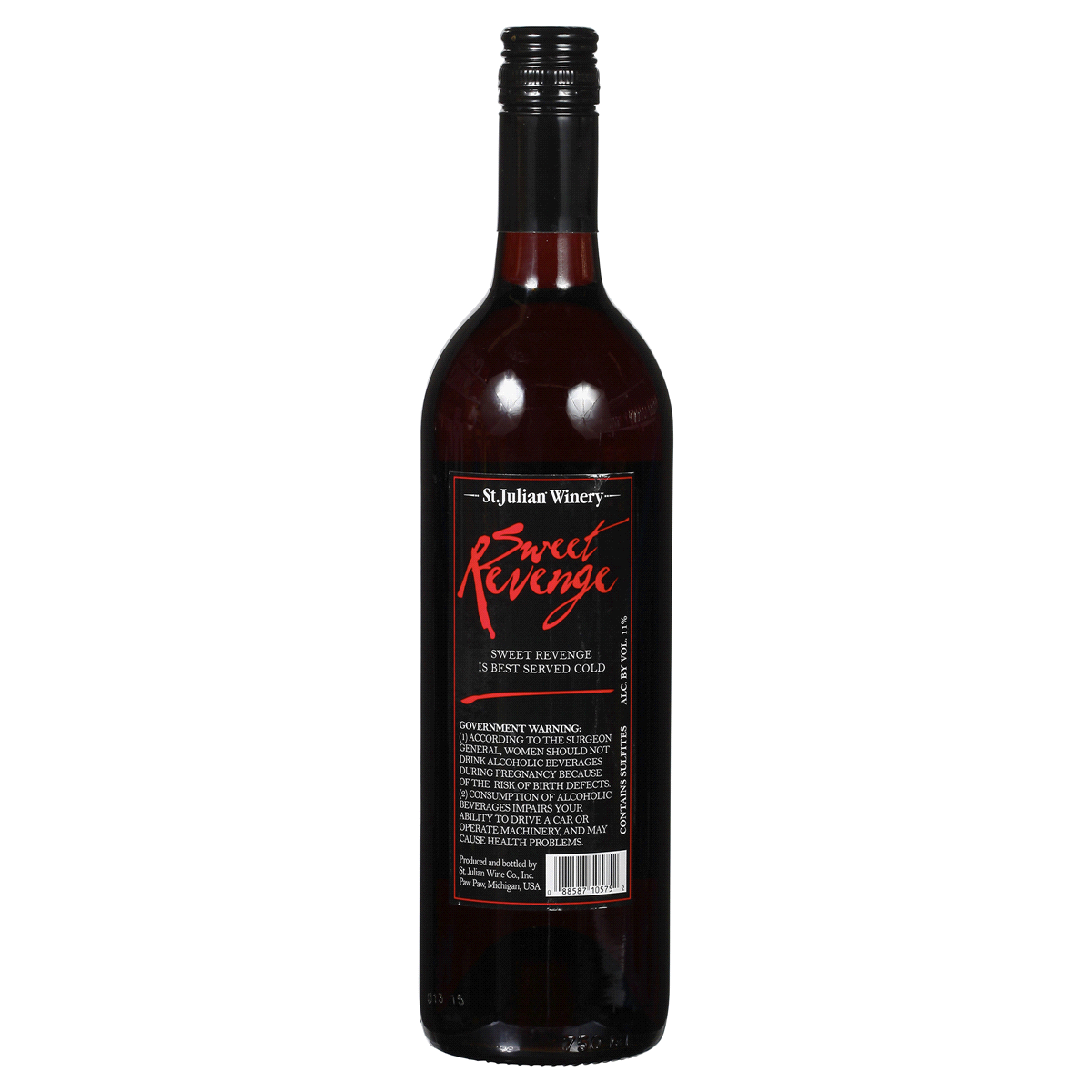 slide 6 of 6, St. Julian Sweet Revenge Red Wine - 750ml Bottle, 750 ml