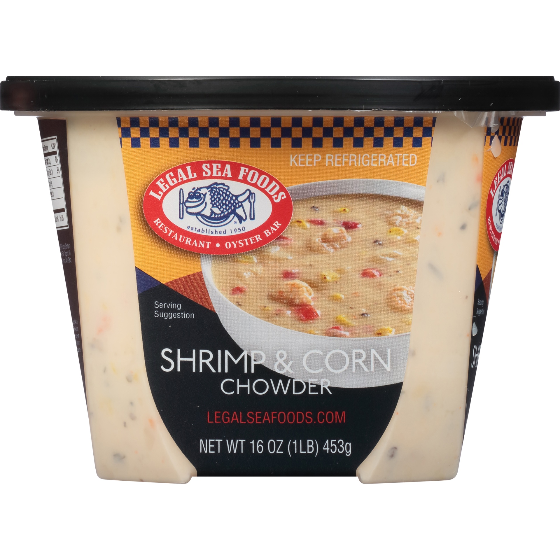 slide 4 of 8, Legal Sea Foods Shrimp & Corn Chowder, 16 oz