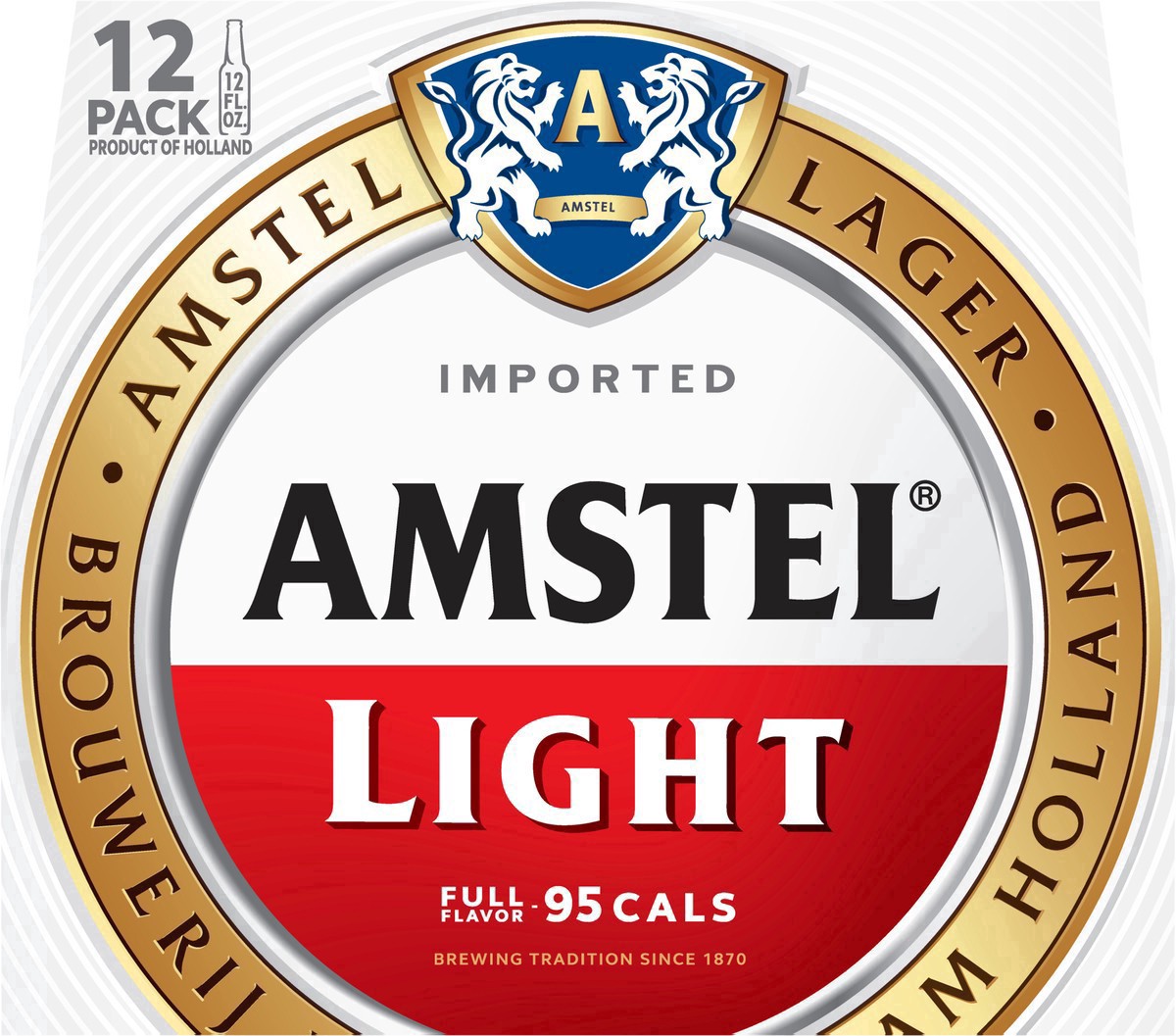 slide 5 of 17, Amstel 12 Pack Lager Beer 12 - 12 fl oz Bottles, 12 oz