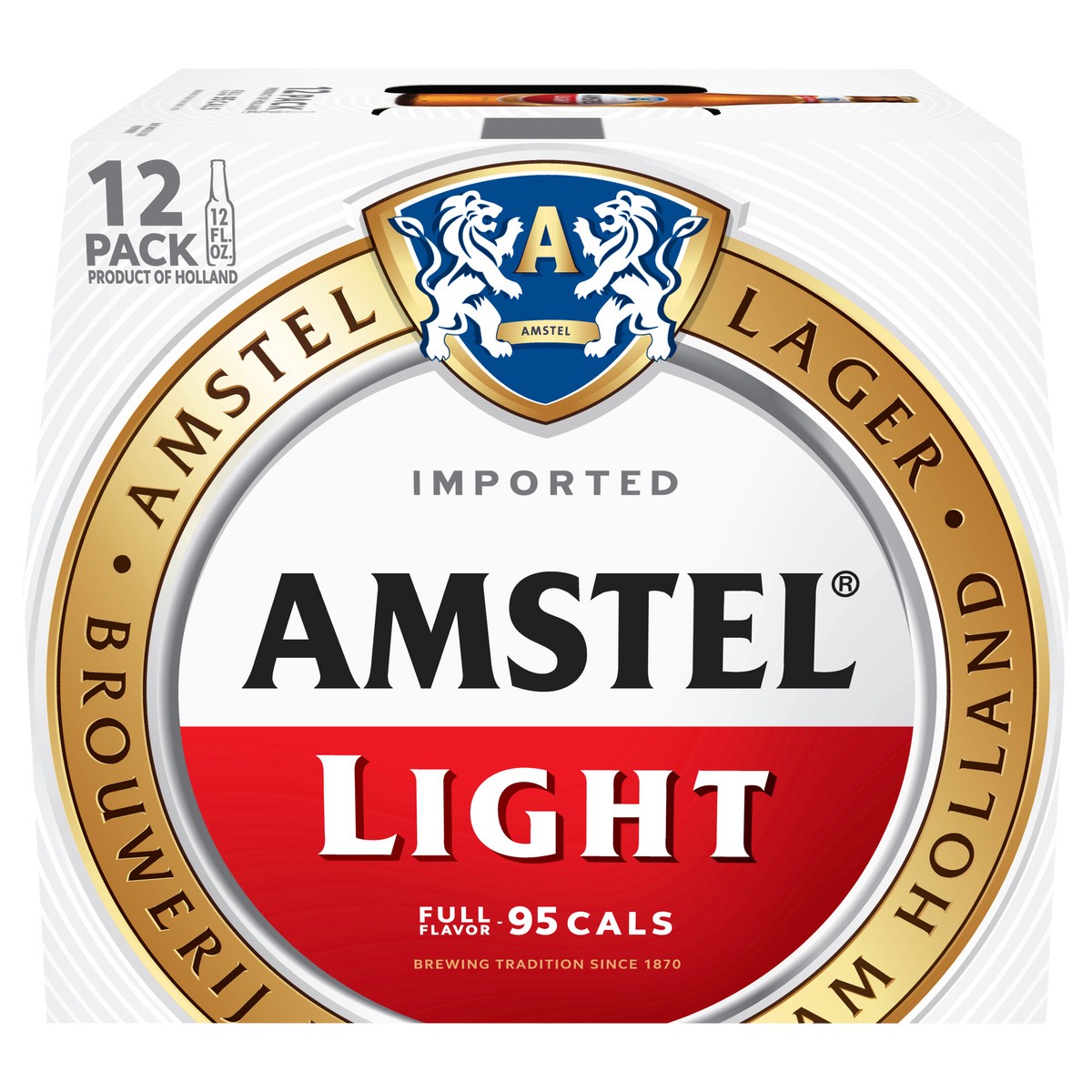 slide 1 of 17, Amstel 12 Pack Lager Beer 12 - 12 fl oz Bottles, 12 oz