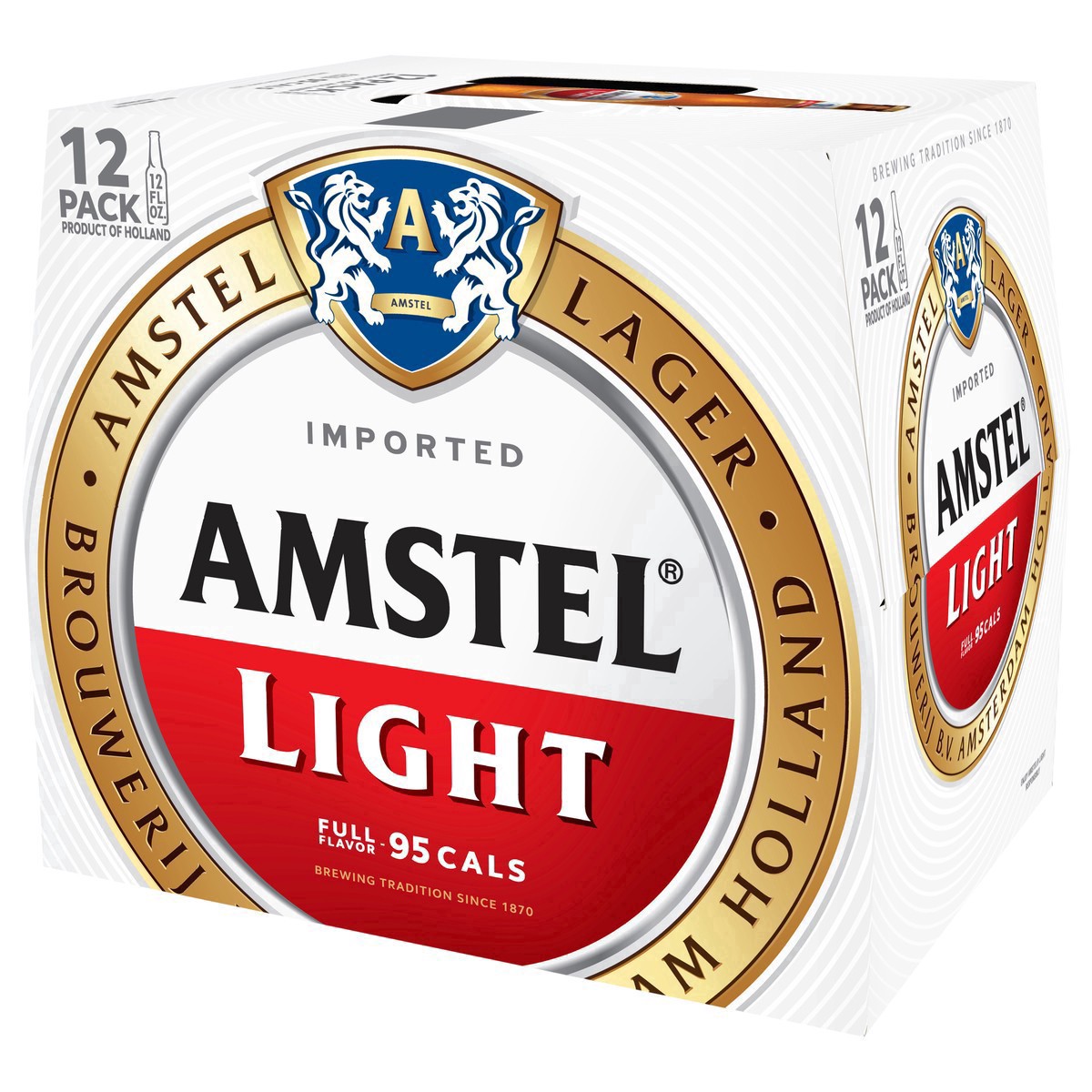 slide 12 of 17, Amstel Light Lager Beer, 12 Pack, 12 fl oz Bottles, 12 oz