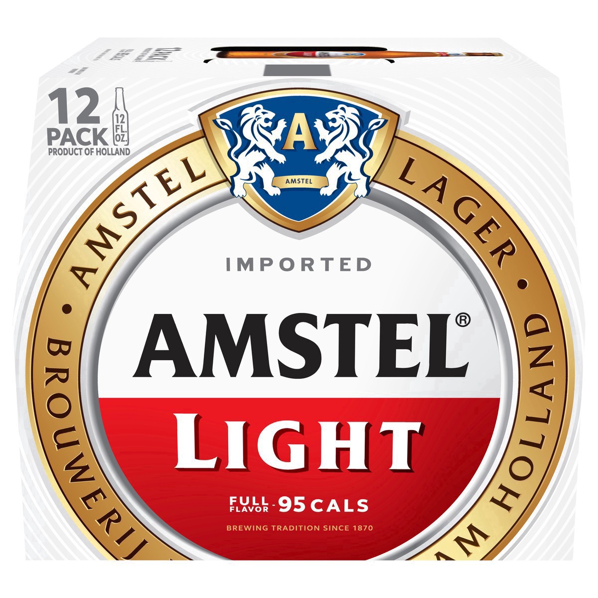 slide 8 of 17, Amstel Light Lager Beer, 12 Pack, 12 fl oz Bottles, 12 oz
