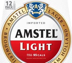 Amstel 12 Pack Lager Beer 12 - 12 fl oz Bottles