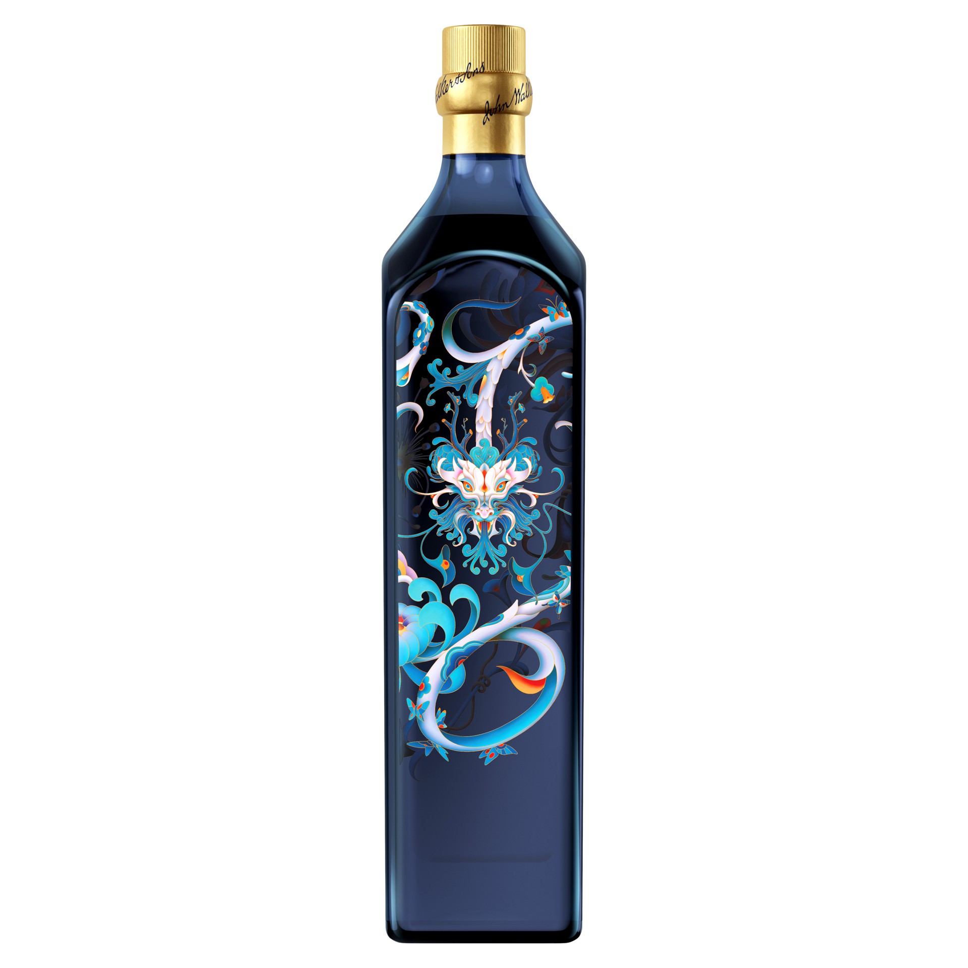 slide 3 of 6, Johnnie Walker Blue Label Year of the Wood Dragon Lunar New Year Limited Edition Blended Scotch Whisky, 750ml, 