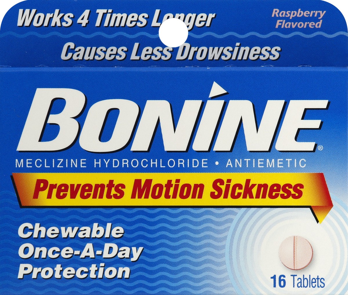 slide 1 of 6, Bonine Motion Sickness Chewable Tablets, 16 ct