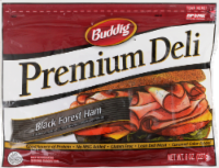 slide 1 of 7, Buddig Premium Deli Black Forest Ham 8 oz. ZIP-PAK, 8 oz