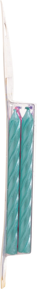 slide 9 of 9, Wilton Metallic Unicorn Celebration Candles 12 Each, 1 ct