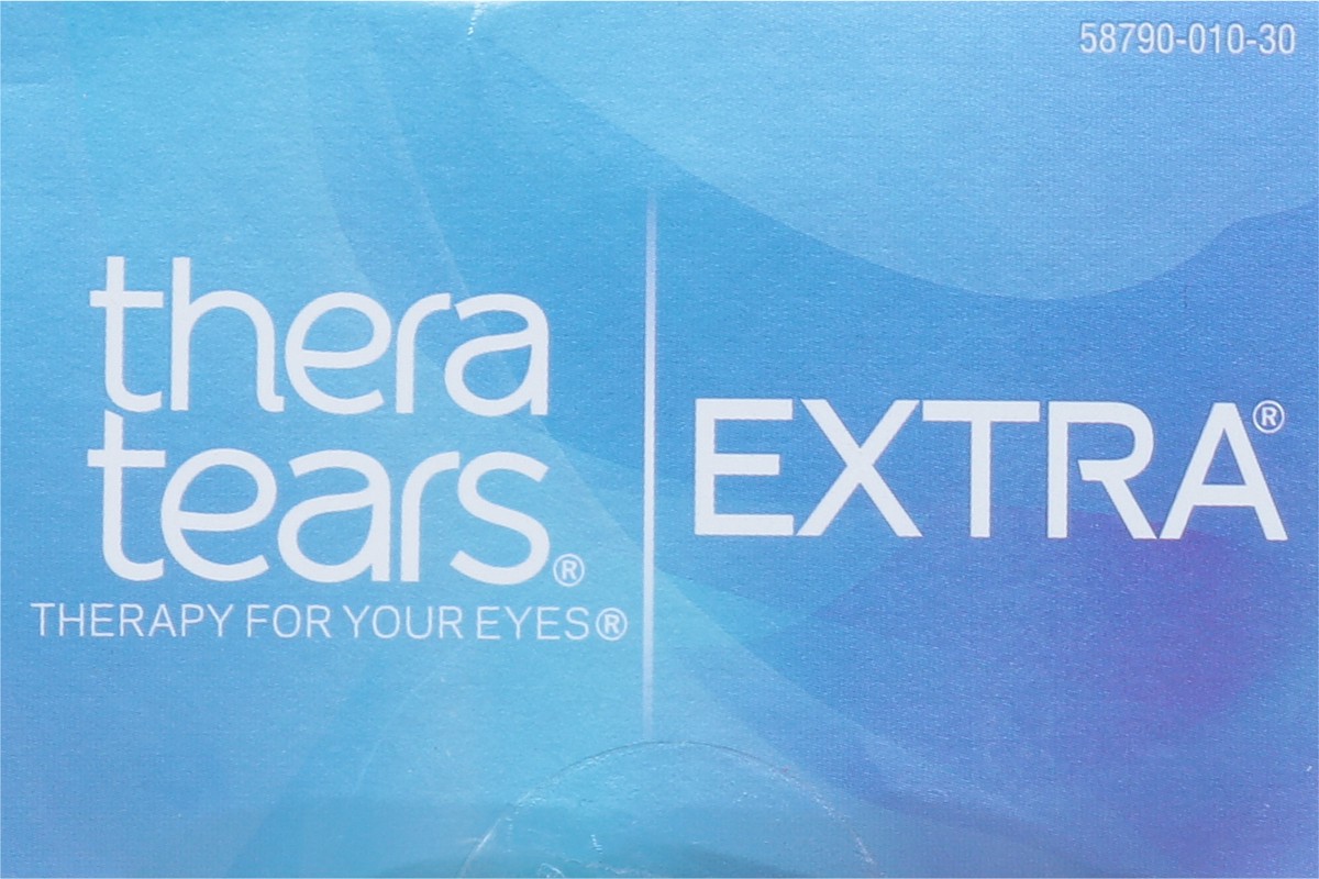 slide 2 of 9, TheraTears Extra Dry Eye Therapy Lubricant Eye Drops 30 Each, 30 ct