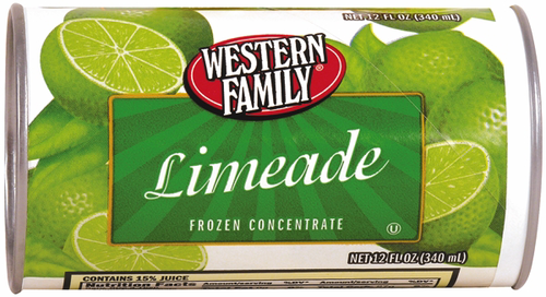 slide 1 of 1, Western Family Limeade Frozen Concentrate, 12 oz