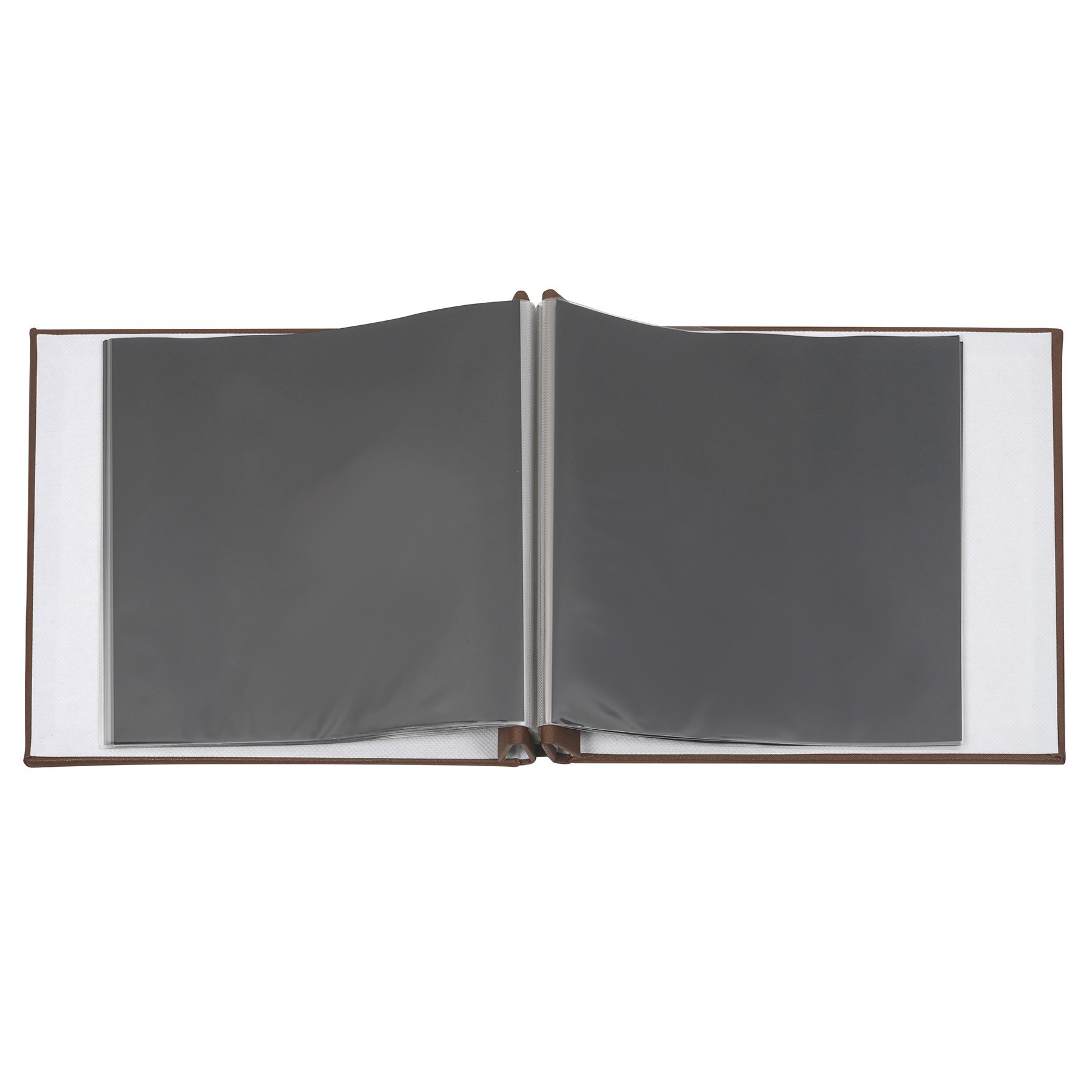 slide 2 of 3, Brown Scrapbook By Recollections, 8" X 8", 8 in x 8 in